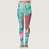 De Zeeen bol zeemeermin Leggings (Voorkant)