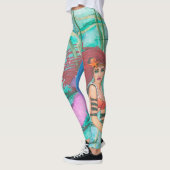 De Zeeen bol zeemeermin Leggings (Links)