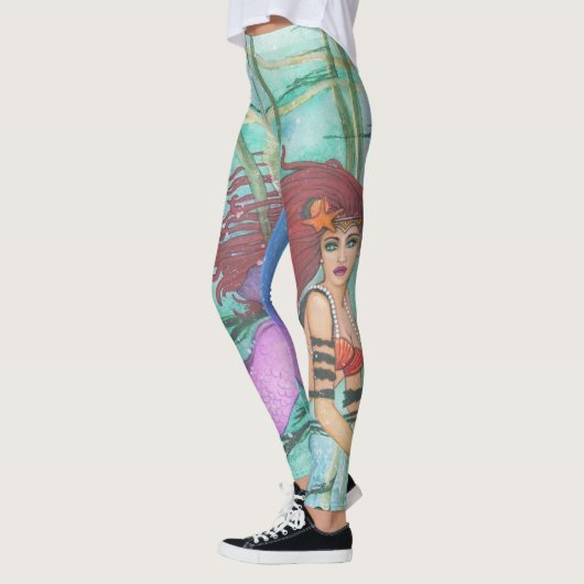 De Zeeen bol zeemeermin Leggings (Links)