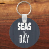 De Zeeen van de band de dag Vette Citaat Sleutelhanger (Voorkant)