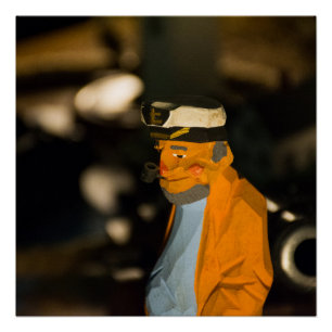 DE ZEEKAPITEIN 20 X 20 POSTER