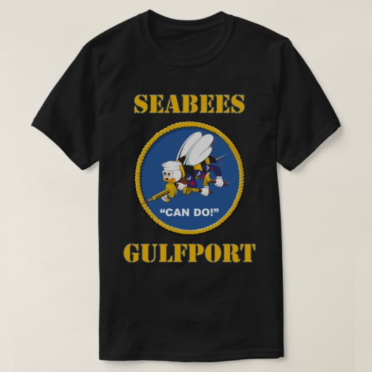 DE ZEELDEN KUNNEN HET DOEN! GULFPORT! T-SHIRT (Design voorkant)