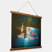 De Zeelieden, Paul Klee Hangend Wandkleed (Gebogen)