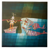 De Zeelieden, Paul Klee Tegeltje (Voorkant)
