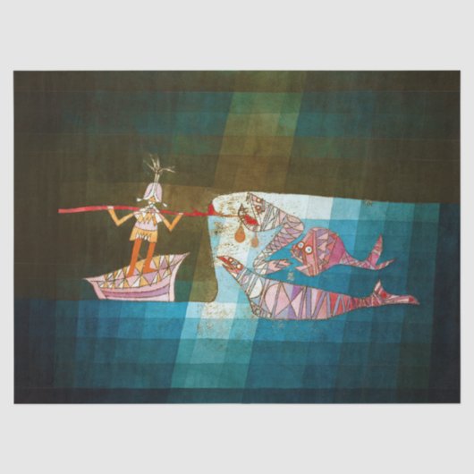 De Zeelieden, Paul Klee Tissuepapier (Voorkant)