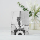 De Zeeman van de vrouw Briefkaart (Staand voorkant)