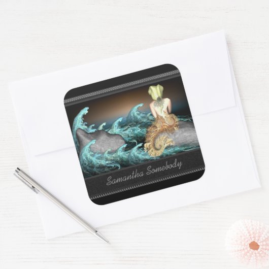 De Zeemeermin Bookplate Stickers (Envelop)