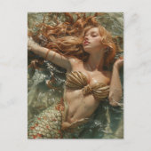 De zeemeermin briefkaart (Voorkant)