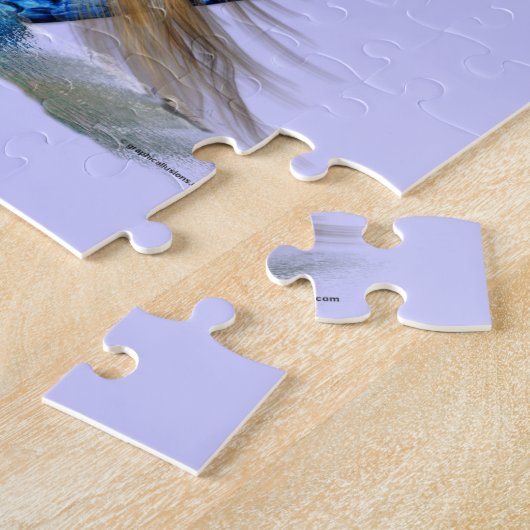 De zeemeermin legpuzzel (Zijkant)