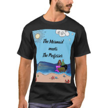 De Zeemeermin ontmoet The Professor T-Shirt