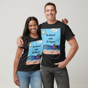 De Zeemeermin ontmoet The Professor T-Shirt