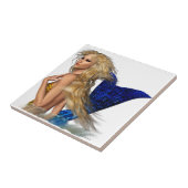 De zeemeermin tegeltje (Zijkant)