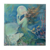 De zeemeermin van Henry Clive Tegeltje (Voorkant)