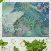 De zeemeermin van Henry Clive Theedoek (Gevouwen)