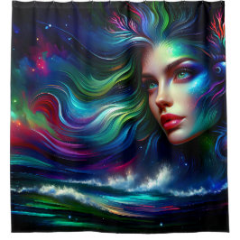 De zeemeerminnen van Starlight Waltz Douchegordijn