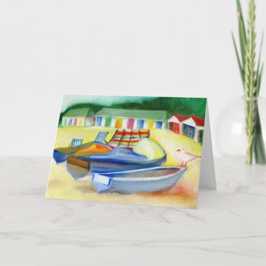 De Zeemeeuw 2012 van de Ruggegraat van Durley Feestdagen Kaart (Voorkant)