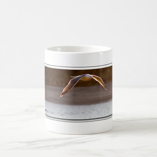 De zeemeeuw door Cafe Projections Koffiemok (Center)