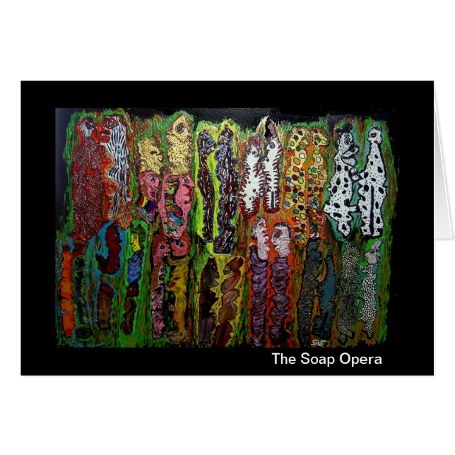 De zeepopera (Voorkant Horizontaal)