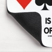 De zeer belangrijke kaartenplaatsing is de naam va muismat (Hoek)