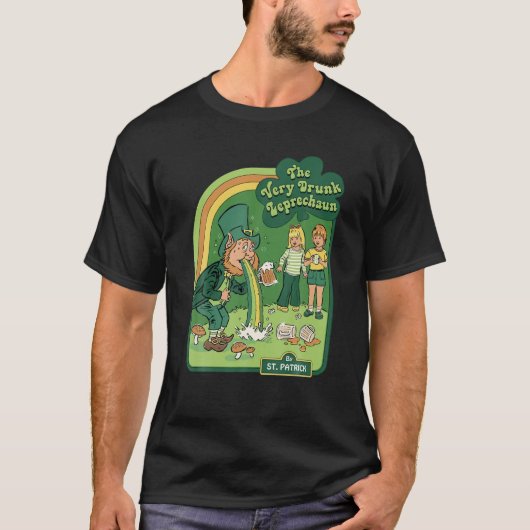De zeer Drink Leprechaun St Patrick's Day Happy P T-shirt (Voorkant)