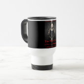 De zeer duizelige zelfreizende modebok reisbeker (Voorkant links)