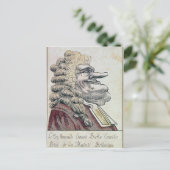 De zeer geachte Edmund Burke0 Briefkaart (Staand voorkant)