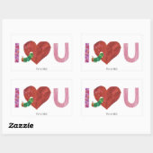 De zeer Hongaarse pijler | Ik hoor je Rechthoekige Sticker (Vel)