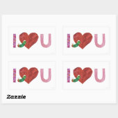 De zeer Hongaarse pijler | Ik hoor je Rechthoekige Sticker (Vel)