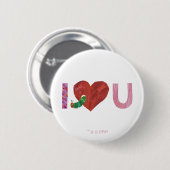 De zeer Hongaarse pijler | Ik hoor je Ronde Button 5,7 Cm (Voorkant /achterkant)