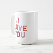 De zeer Hongaarse pijler | Ik hou van je Koffiemok (Voorkant links)