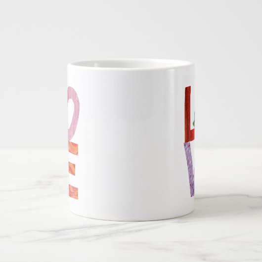 De zeer Hongaarse pijler | LOVE Grote Koffiekop (Voorkant)