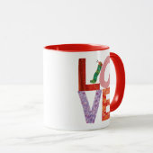 De zeer Hongaarse pijler | LOVE Mok (Voorkant rechts)