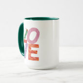 De zeer Hongaarse pijler | LOVE Mok (Voorkant links)