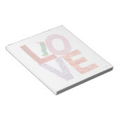 De zeer Hongaarse pijler | LOVE Notitieblok (Schuin)