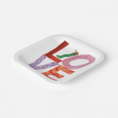 De zeer Hongaarse pijler | LOVE Papieren Bordje (Gebogen)