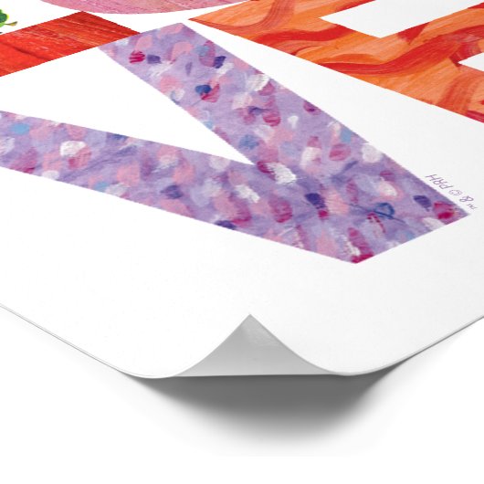 De zeer Hongaarse pijler | LOVE Poster (Hoek)