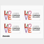 De zeer Hongaarse pijler | LOVE Rechthoekige Sticker (Vel)