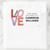 De zeer Hongaarse pijler | LOVE Rechthoekige Sticker (Tas)