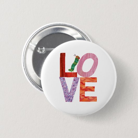 De zeer Hongaarse pijler | LOVE Ronde Button 5,7 Cm (Voorkant /achterkant)