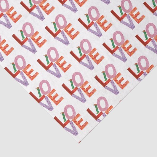 De zeer Hongaarse pijler | LOVE Tissuepapier (Detail)