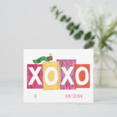 De zeer Hongaarse pijler | XOXO Feestdagenkaart (Staand voorkant)