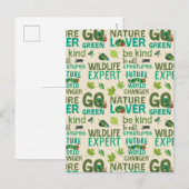 De zeer hongerige Caterpillar Future World Changer Briefkaart (Voorkant / Achterkant)