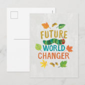 De zeer hongerige Caterpillar Future World Changer Briefkaart (Voorkant / Achterkant)