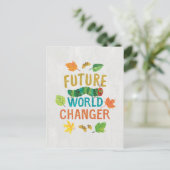 De zeer hongerige Caterpillar Future World Changer Briefkaart (Staand voorkant)