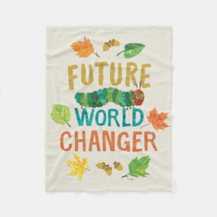 De zeer hongerige Caterpillar Future World Changer Fleece Deken