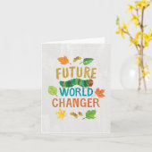 De zeer hongerige Caterpillar Future World Changer Kaart (Gele Bloem)