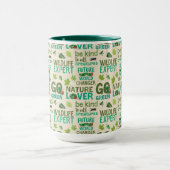 De zeer hongerige Caterpillar Future World Changer Mok (Midden)