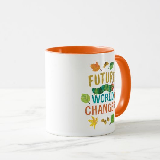 De zeer hongerige Caterpillar Future World Changer Mok (Voorkant rechts)