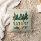 De zeer hongerige Caterpillar Natuur liefhebber Kussen (Deken)