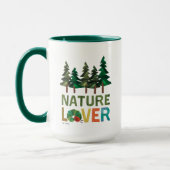 De zeer hongerige Caterpillar Natuur liefhebber Mok (Links)